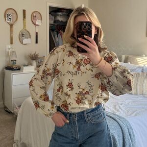 Floral blouse